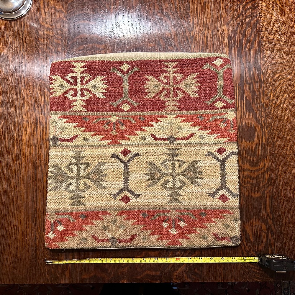 Vintage Pottery Barn Kilim Pillow cover